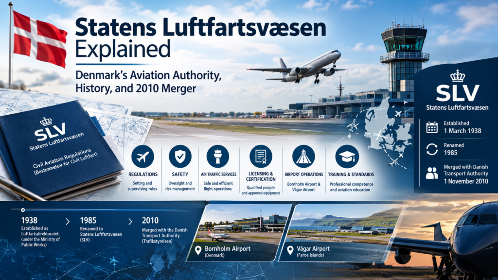 Statens Luftfartsvæsen Explained: Denmark’s Aviation Authority, History, and 2010 Merger