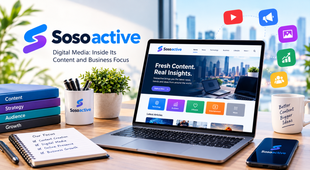 SosoActive Digital Media: Inside Its Content and Business Focus