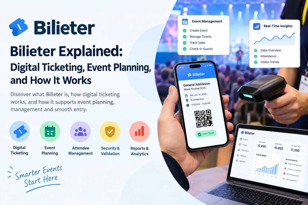 Bilieter Explained: Digital Ticketing, Event Planning, and How It Works
