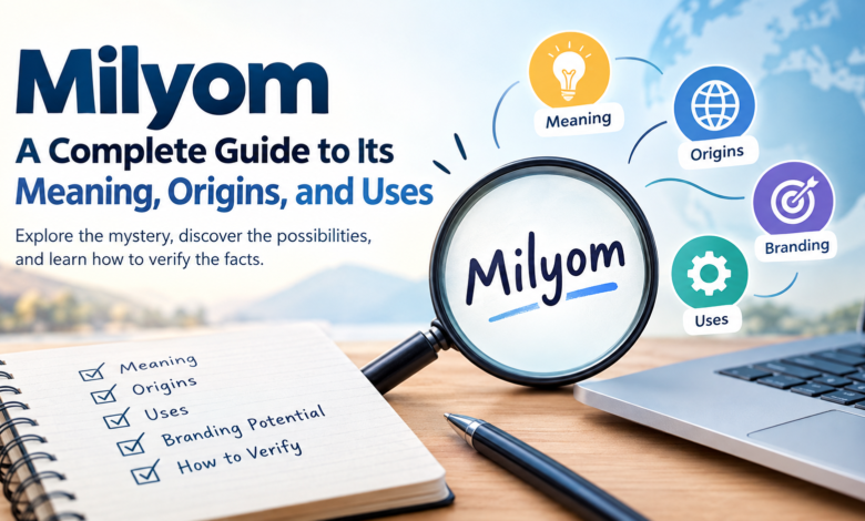 Milyom: A Complete Guide to Its Meaning, Origins, and Uses