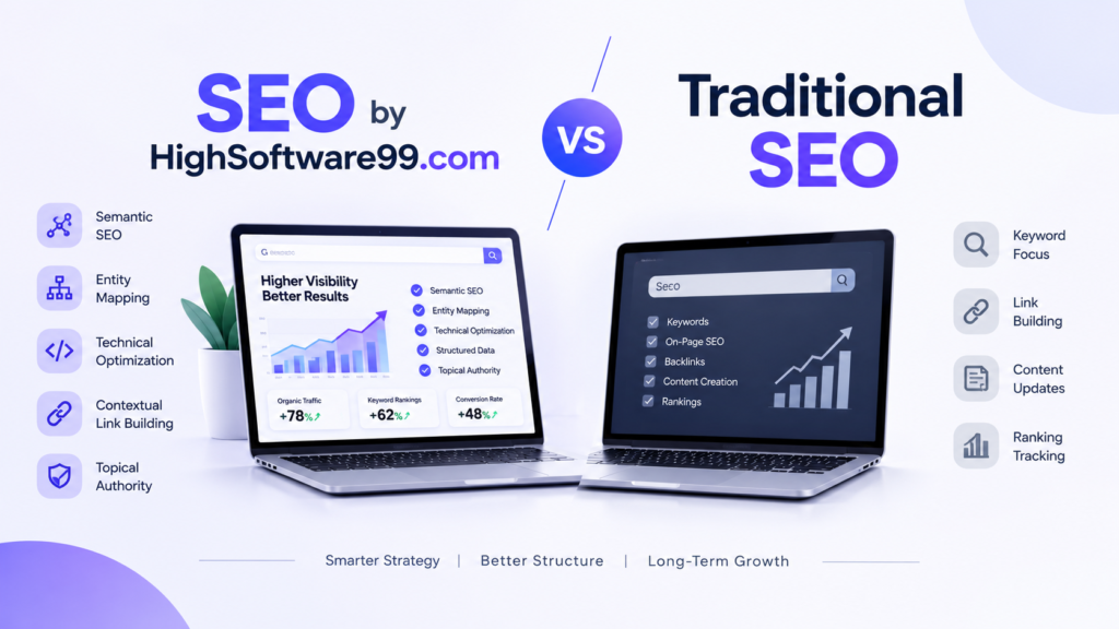 SEO by HighSoftware99.com vs Traditional SEO