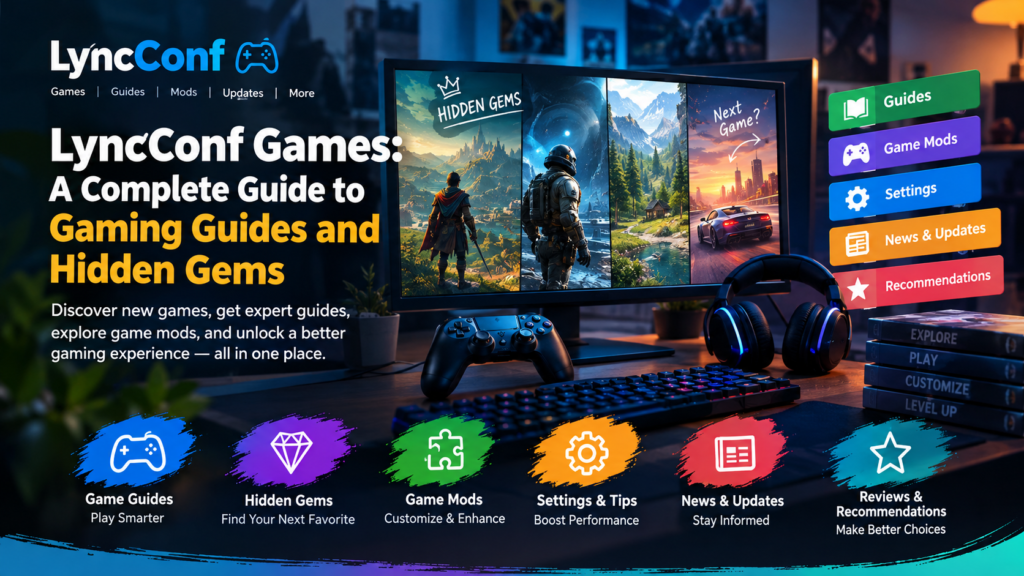 LyncConf Games: A Complete Guide to Gaming Guides and Hidden Gems