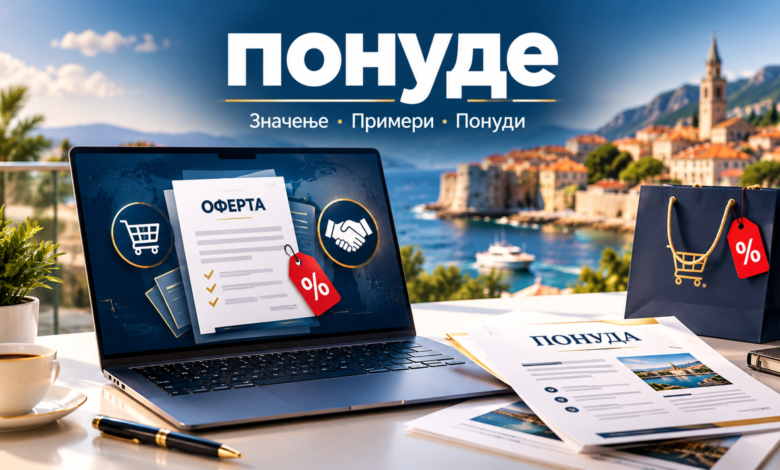 Понуде Explained: Meaning in English, Serbian Usage, and Practical Examples