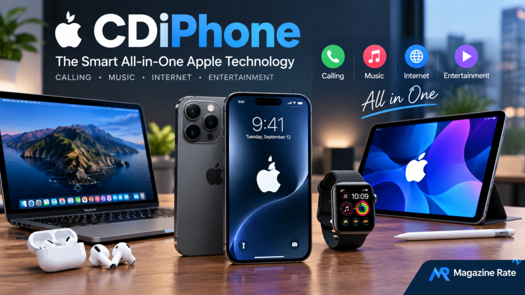 CDiPhone: Exploring Apple’s All-in-One Technology Concept