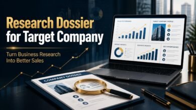 Research Dossier for Target Company: How to Turn Business Research Into Better Sales