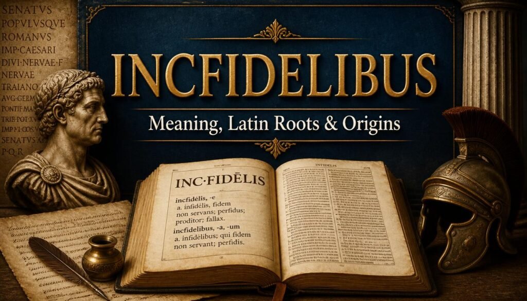 Incfidelibus Explained: Meaning, Latin Roots, Historical Context, and Modern Usage